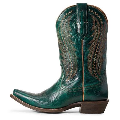 Ariat Tailgate Tavuskuşu Mavi Western Csizma Bayan (37974-529)